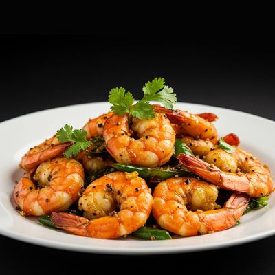 Prawns Pepper Dry